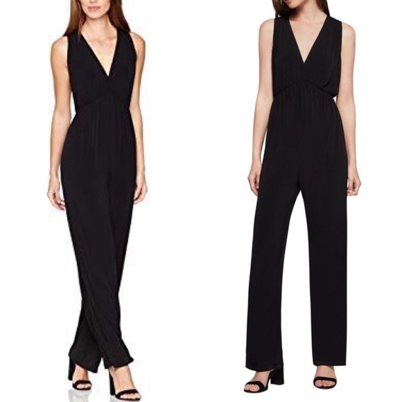 bcbgeneration black jumpsuit